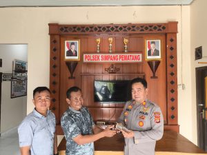 Polres Mesuji menerima penyerahan 4 Senpi Rakitan Dari Masyarakat