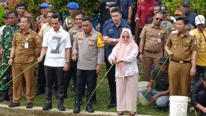 Kapolres Mesuji menghadiri perlombaan mancing